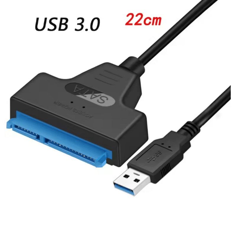 SATA To USB Adapter Cable For External HDD And SSD Drives 2