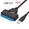 SATA To USB Adapter Cable For External HDD And SSD Drives 3