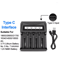 Intelligent LCD Battery Charger For 18650 AA And AAA Batteries 3