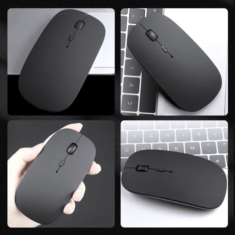 Slim Wireless Mouse With USB Receiver For PC And Laptop 1