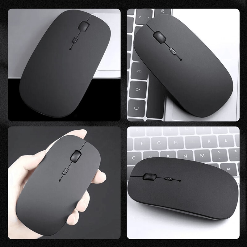 Slim Wireless Mouse With USB Receiver For PC And Laptop 1