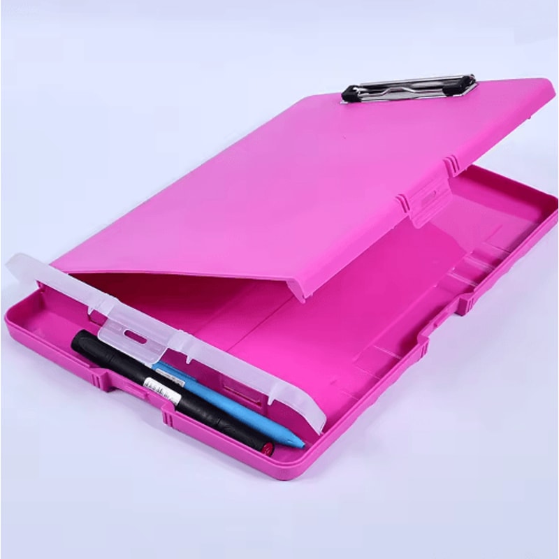 High Capacity Storage Clipboard With Pen Holder For Documents 8