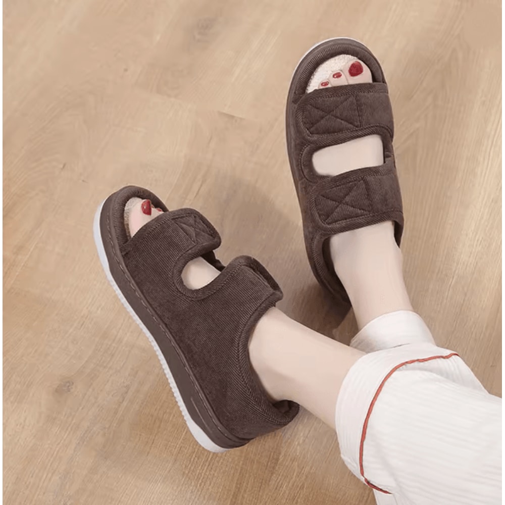 ComfortStride Diabetic Orthopedic Sandals Breathable Adjustable Footwear 1