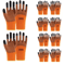 FrostGuard Waterproof Winter Work Gloves 10 Pair Set Cold Weather Protection 0