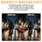 ReflectaSafe High Visibility Reflective Keychain Set Night Safety Gear 2