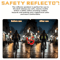 ReflectaSafe High Visibility Reflective Keychain Set Night Safety Gear 2