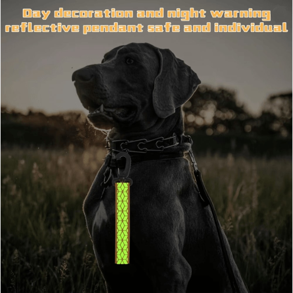 ReflectaSafe High Visibility Reflective Keychain Set Night Safety Gear 3