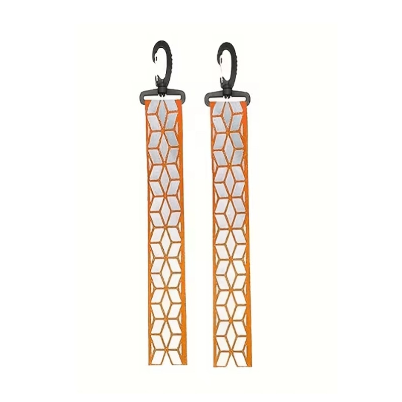 ReflectaSafe High Visibility Reflective Keychain Set Night Safety Gear 6