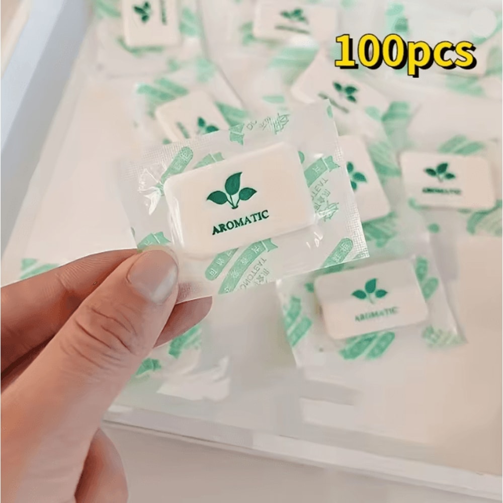 JasmineFresh Home Fragrance Bags Wardrobe Car Air Freshener 100 Pack 0