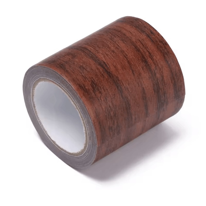 WoodTrim Self Adhesive Skirting Tape Wood Grain Wall And Floor Repair Strip 5M 14