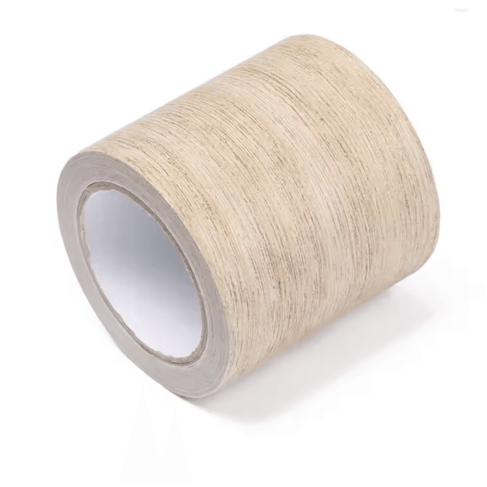 WoodTrim Self Adhesive Skirting Tape Wood Grain Wall And Floor Repair Strip 5M 15