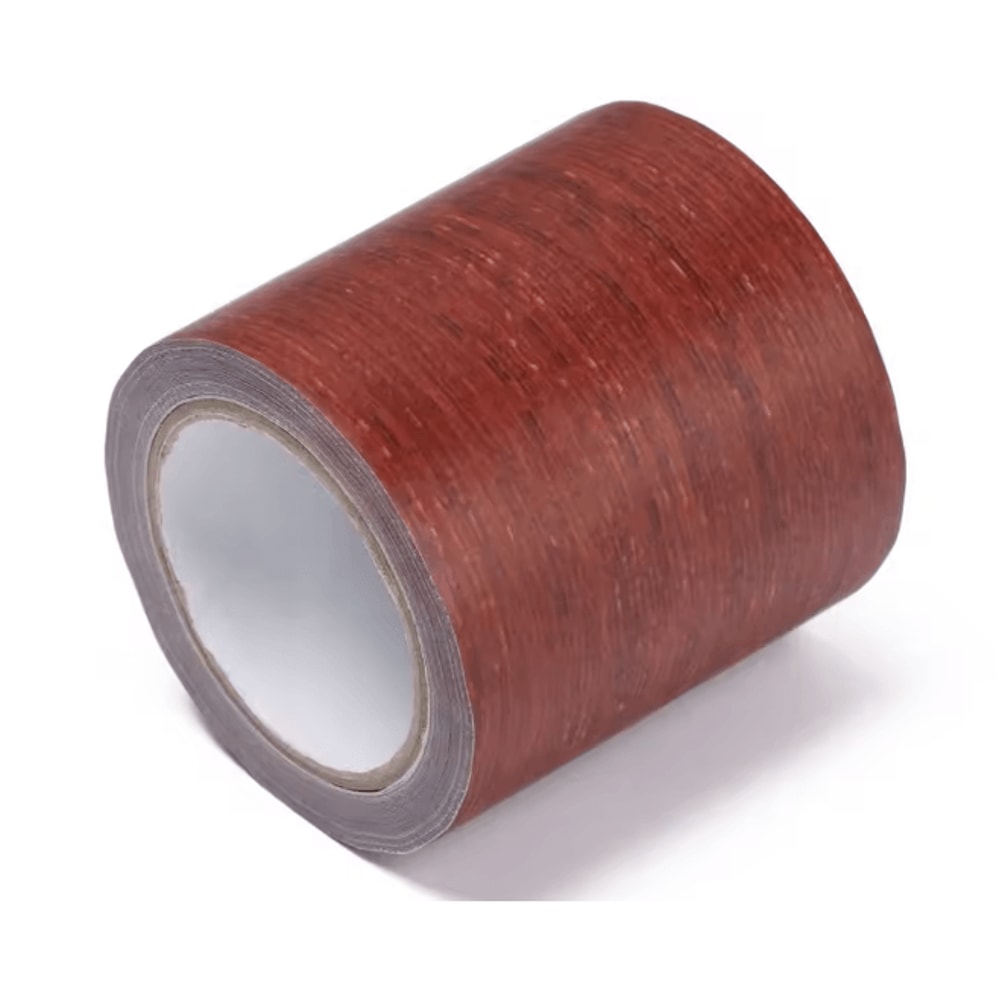WoodTrim Self Adhesive Skirting Tape Wood Grain Wall And Floor Repair Strip 5M 18