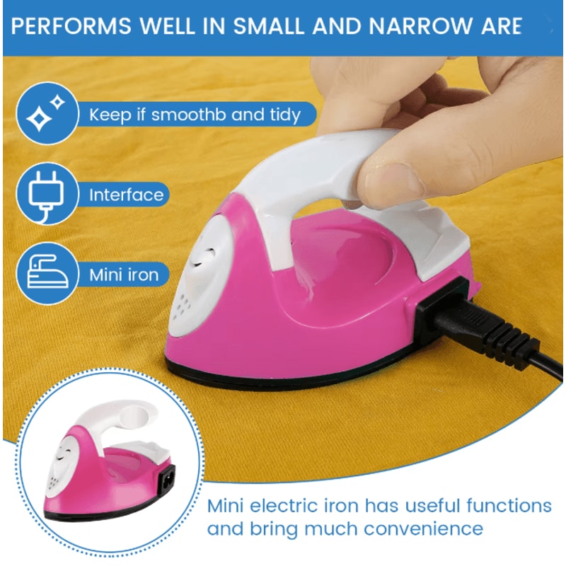 MiniPress Portable Craft Iron Small Heat Press For Sewing And Clothes 3