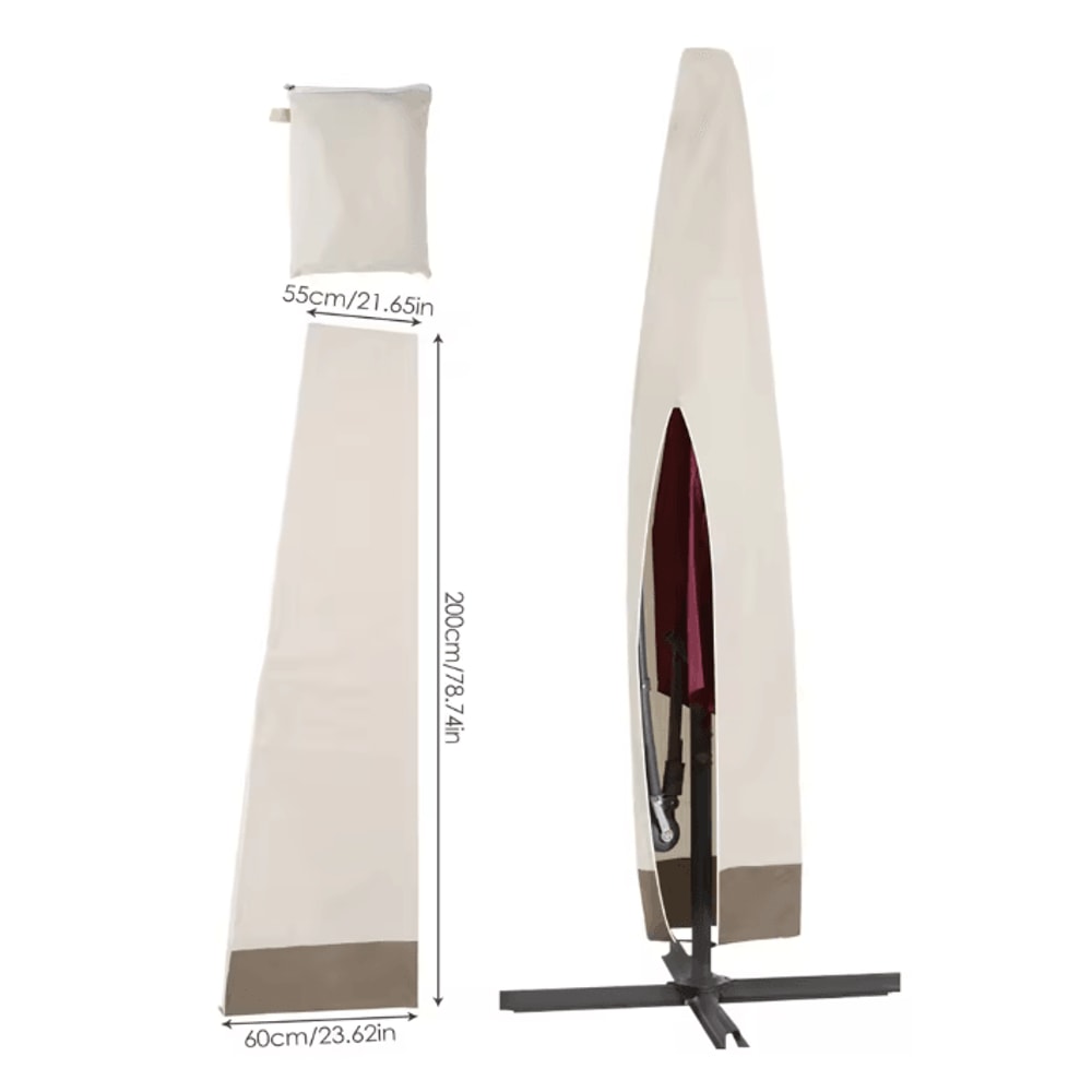 WeatherGuard Waterproof Parasol Cover Outdoor Patio Umbrella Protector 6