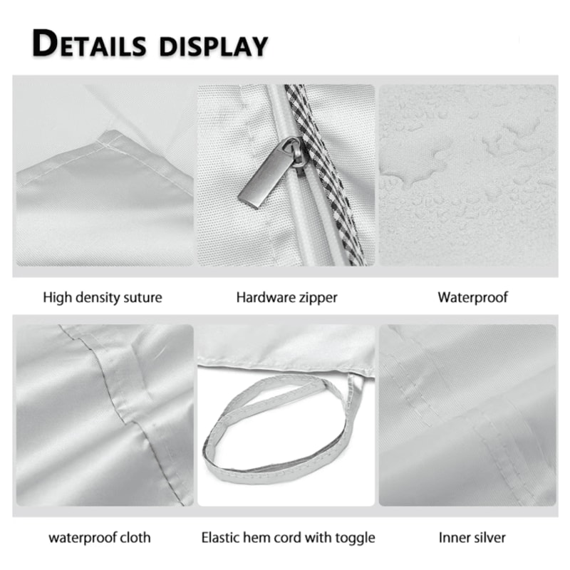 ShieldPro Waterproof Washing Machine Cover Dustproof Sun Protection Laundry Protector 1