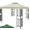 GardenShade Gazebo Canopy Replacement Top 3x3M Outdoor Patio Roof Cover 0