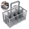 FlexiWash Universal Dishwasher Cutlery Basket Foldable Utensil Holder 0
