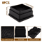 LiftPro Heavy Duty Furniture Risers Rubber Sofa Bed Cabinet Feet Set 9