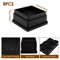 LiftPro Heavy Duty Furniture Risers Rubber Sofa Bed Cabinet Feet Set 9