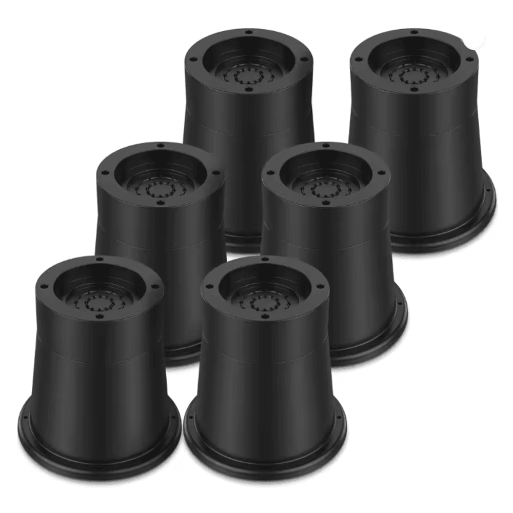 LiftPro Heavy Duty Furniture Risers Rubber Sofa Bed Cabinet Feet Set 5