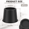 LiftPro Heavy Duty Furniture Risers Rubber Sofa Bed Cabinet Feet Set 6