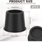 LiftPro Heavy Duty Furniture Risers Rubber Sofa Bed Cabinet Feet Set 7