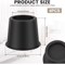 LiftPro Heavy Duty Furniture Risers Rubber Sofa Bed Cabinet Feet Set 7