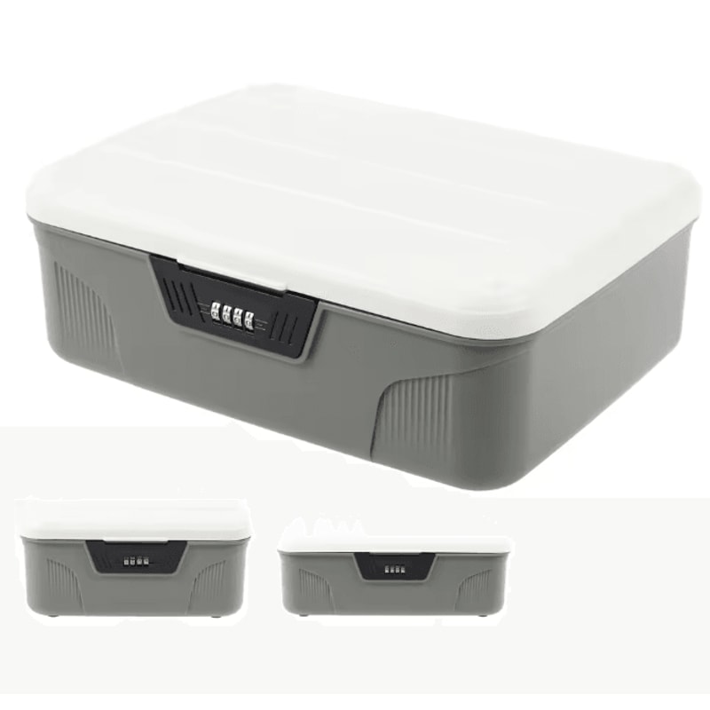 SecureLock Digital Password Safe Box Portable Home Security Storage 0