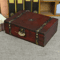 HeritageWood Vintage Treasure Chest Wooden Keepsake Storage Box 2