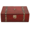HeritageWood Vintage Treasure Chest Wooden Keepsake Storage Box 4