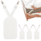 SecureFit Adjustable Bed Sheet Holders Straps With Clips 4 Piece Set 0