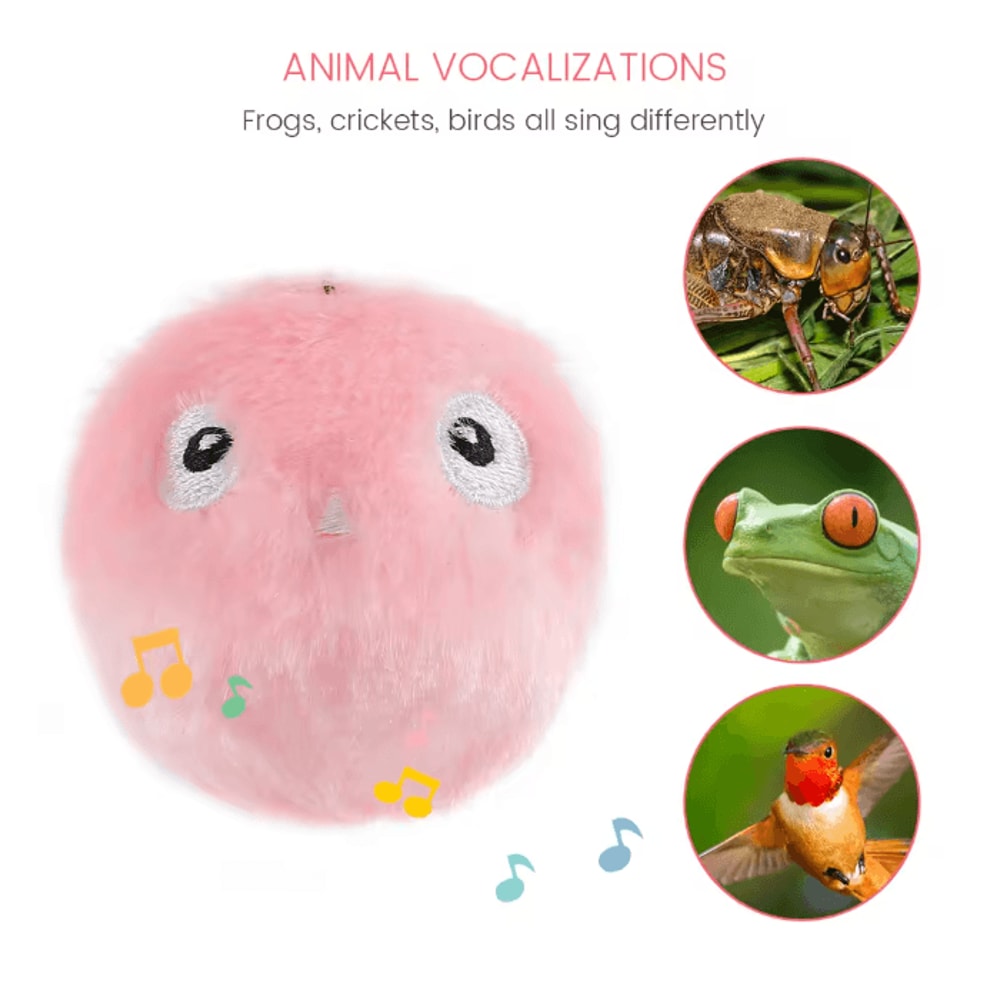 PlayPurr Smart Interactive Cat Toy Ball With Sound And Catnip 1