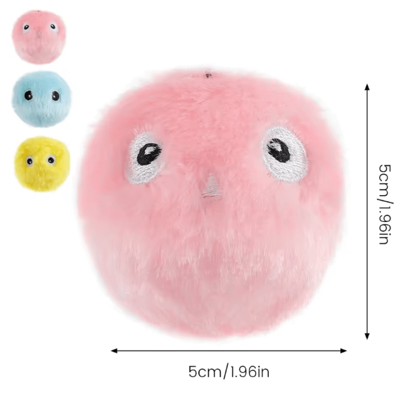 PlayPurr Smart Interactive Cat Toy Ball With Sound And Catnip 3