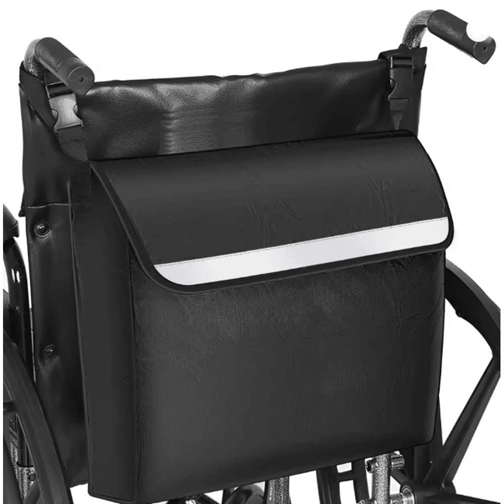 CareCarry Waterproof Wheelchair Bag Large Capacity Reflective Storage Pouch 0