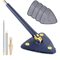 TriClean 360 Rotating Triangle Mop Self Wringing Adjustable Floor Cleaner 5