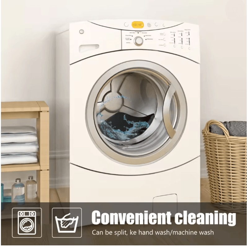 LuxeShield PU Leather Chair Seat Cover Waterproof Dining And Office Protector 2