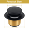 SealFlow Universal Bathtub Drain Stopper Pop Up Rustproof Bath Plug 5
