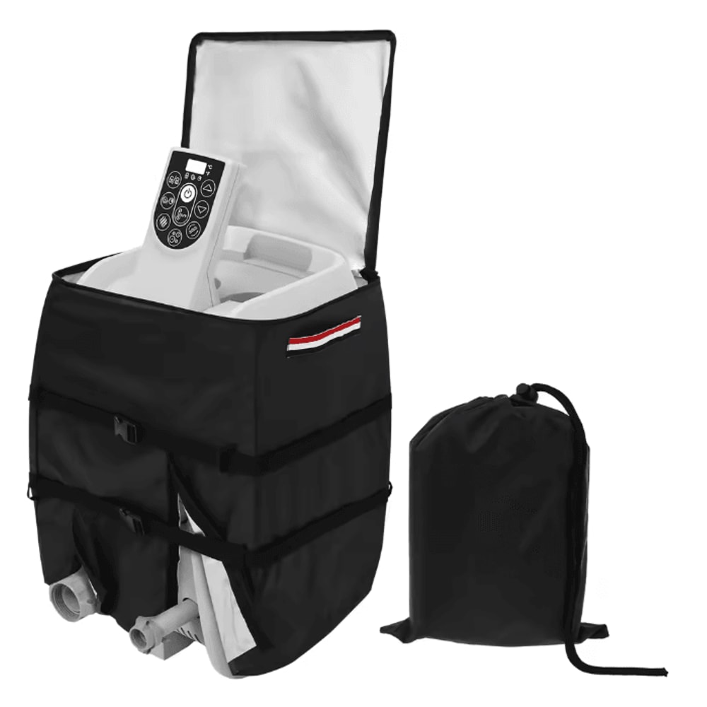 AquaShield Inflatable Spa Pump Cover Waterproof Hot Tub Heater Protector 0