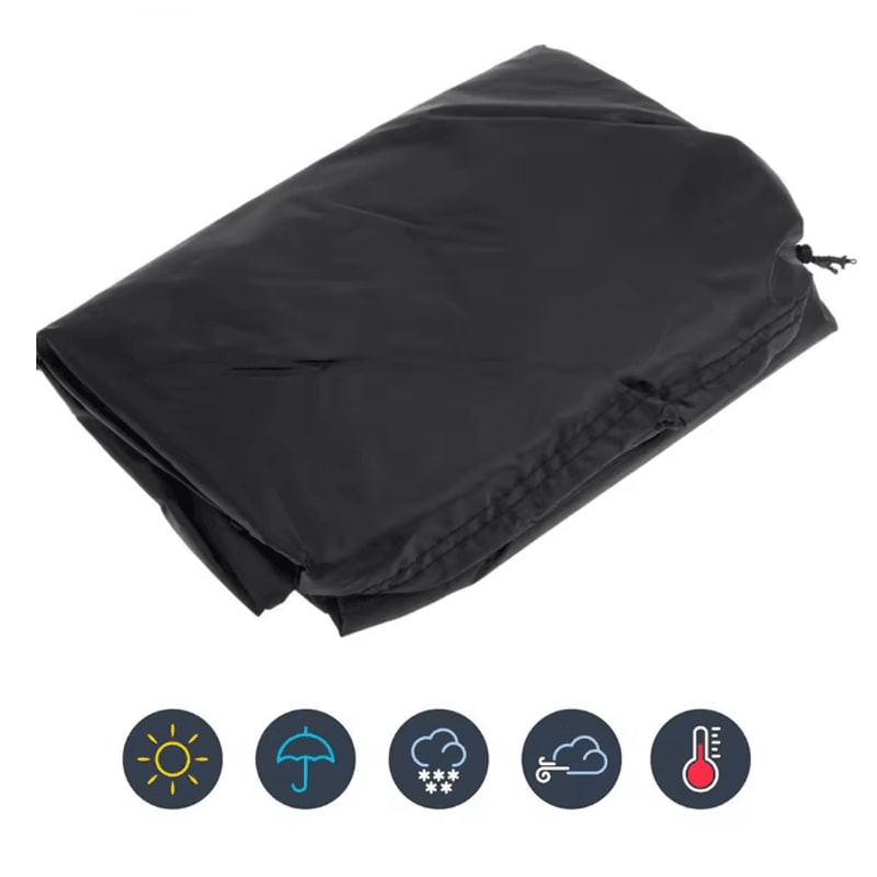 FireGuard Outdoor Chiminea Cover Heavy Duty Waterproof Fireplace Protector 1