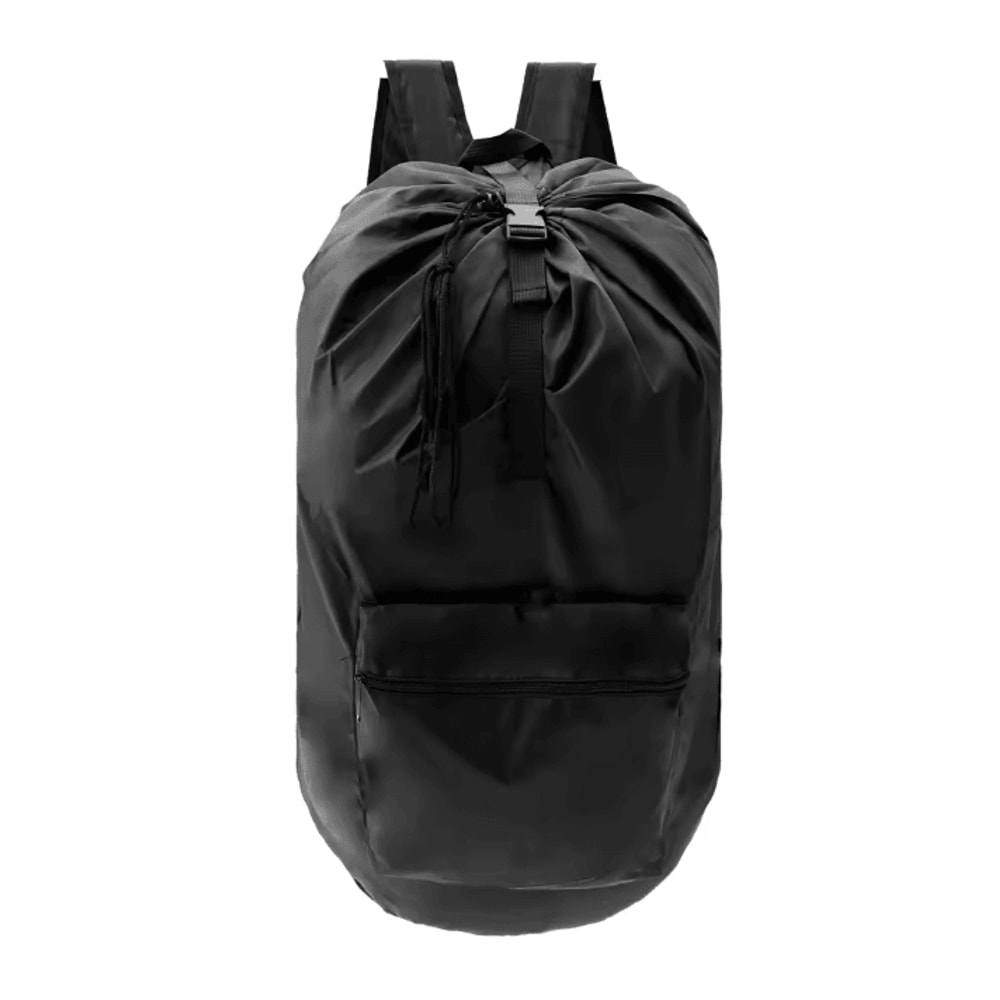 CarryClean Waterproof Laundry Backpack Large Capacity Clothes Hamper Bag 0