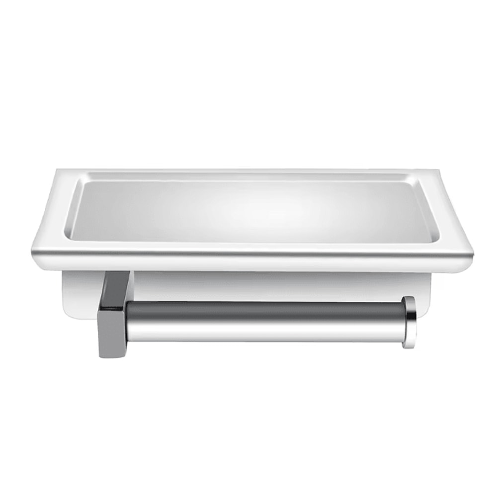 CleanMount Under Cabinet Paper Towel Holder Wall Mount Toilet Roll Organizer 6