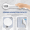 SafeGrip Suction Shower Grab Handles Non Slip Bathroom Safety Bars Set 1