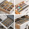 StackEase Expandable 3 Layer Spice Drawer Organizer Kitchen Seasoning Rack 2