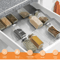 StackEase Expandable 3 Layer Spice Drawer Organizer Kitchen Seasoning Rack 3