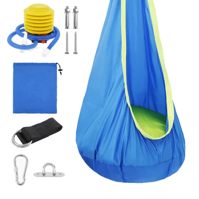 CalmNest Sensory Swing Chair For Kids Indoor Outdoor Hammock Seat 5