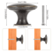 Vintage Bronze Cabinet Knobs Classic Drawer Pulls For Kitchen And Furniture 6