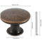 Vintage Bronze Cabinet Knobs Classic Drawer Pulls For Kitchen And Furniture 7