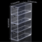 ClearView Acrylic Glasses Organizer Stackable Storage Box With Drawers 3