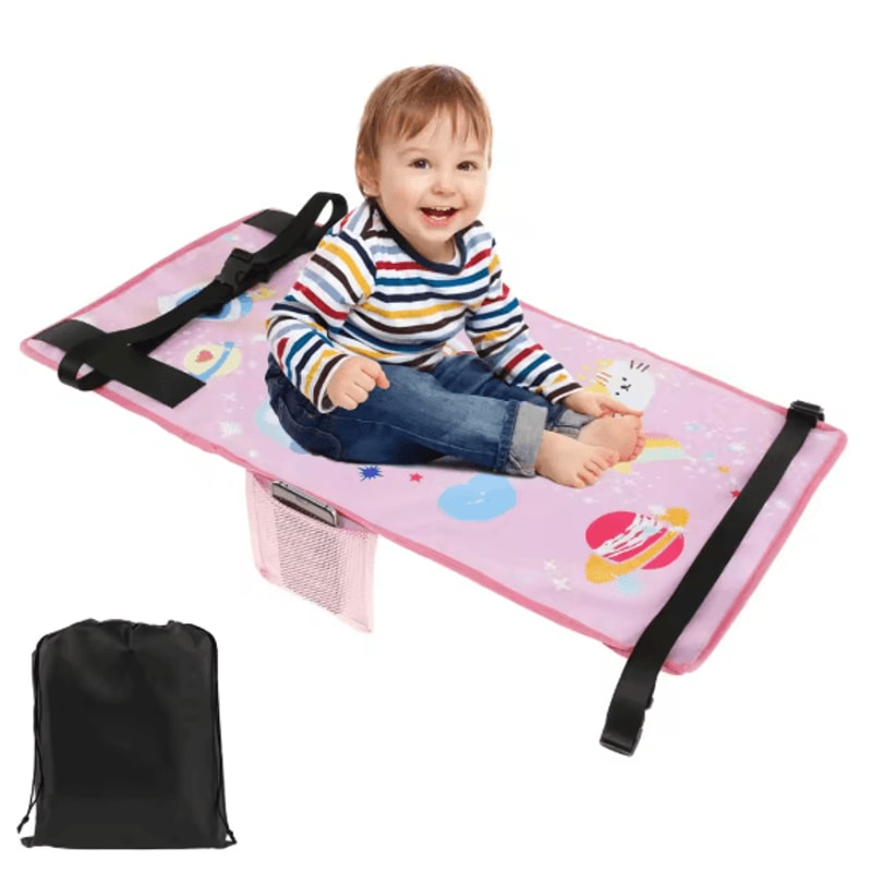 Kids Travel Airplane Bed Portable Toddler Seat Extender 2