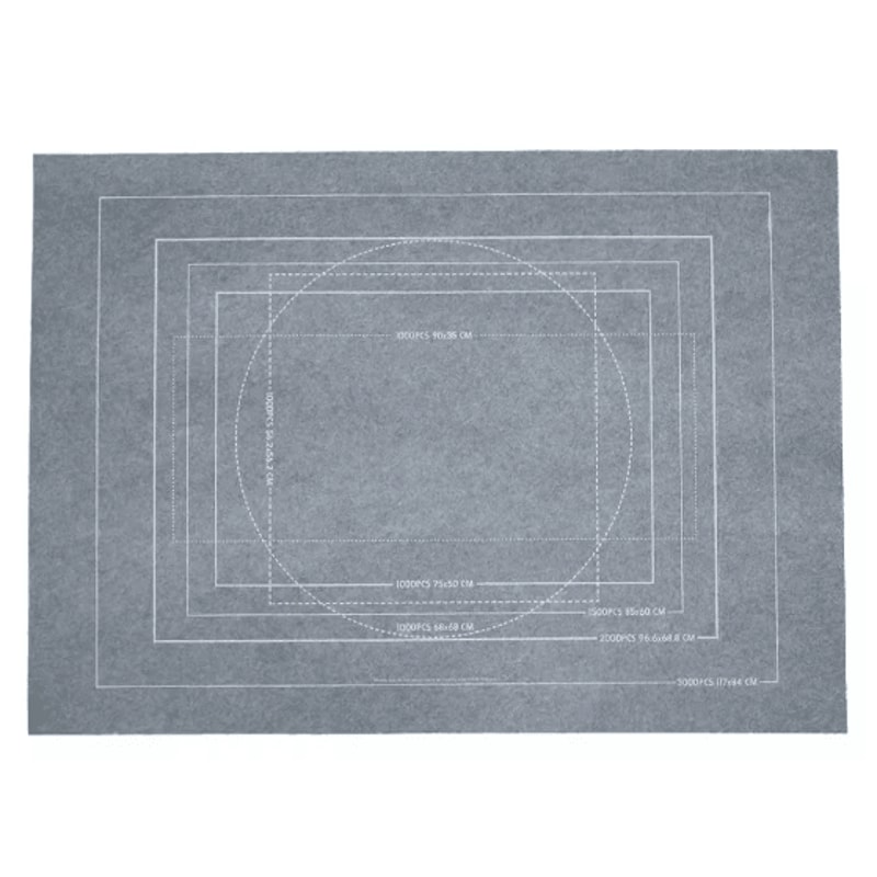 Felt Puzzle Mat Set Portable Jigsaw Puzzle Storage Mat 3